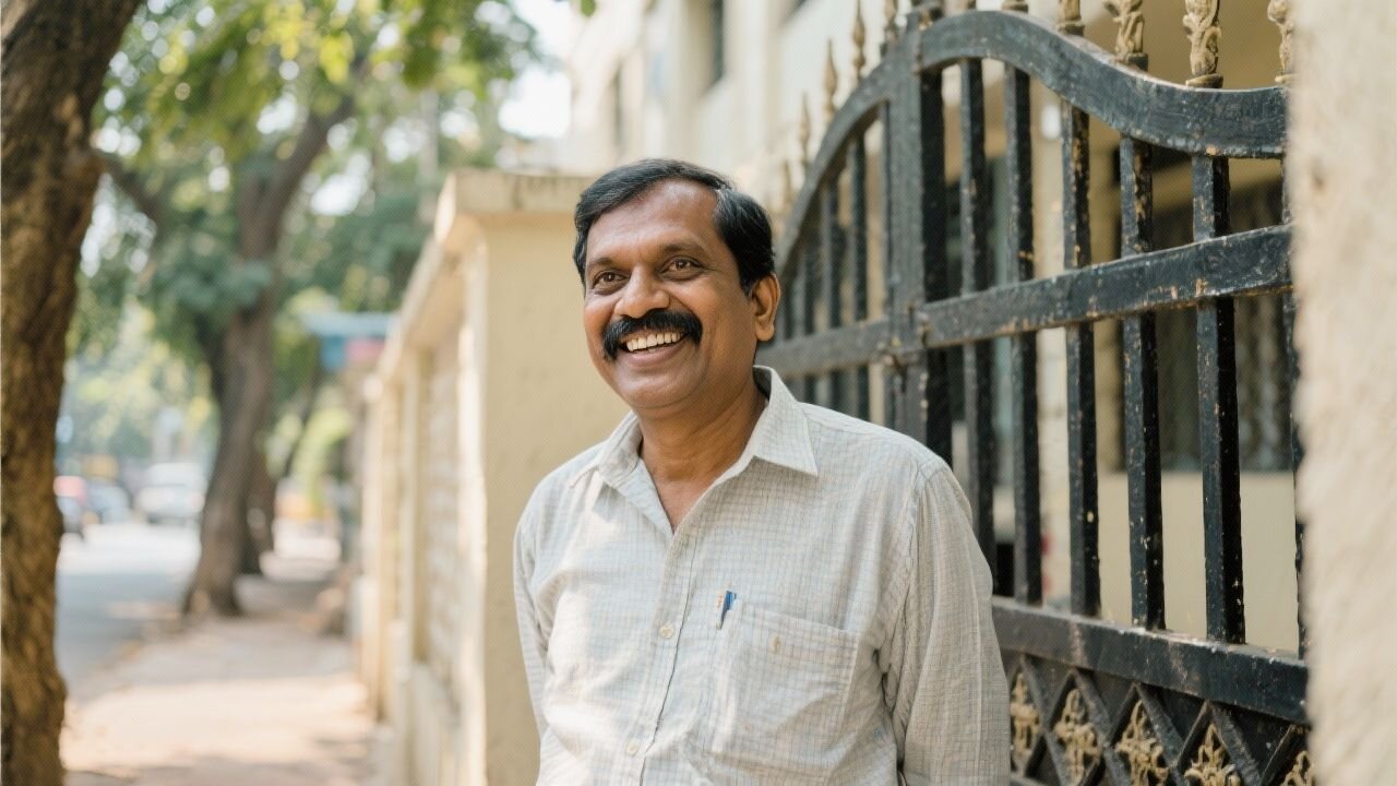 Hanumanthe Gowda, a SimplyGuest parking space owner from BTM Layout, Bangalore