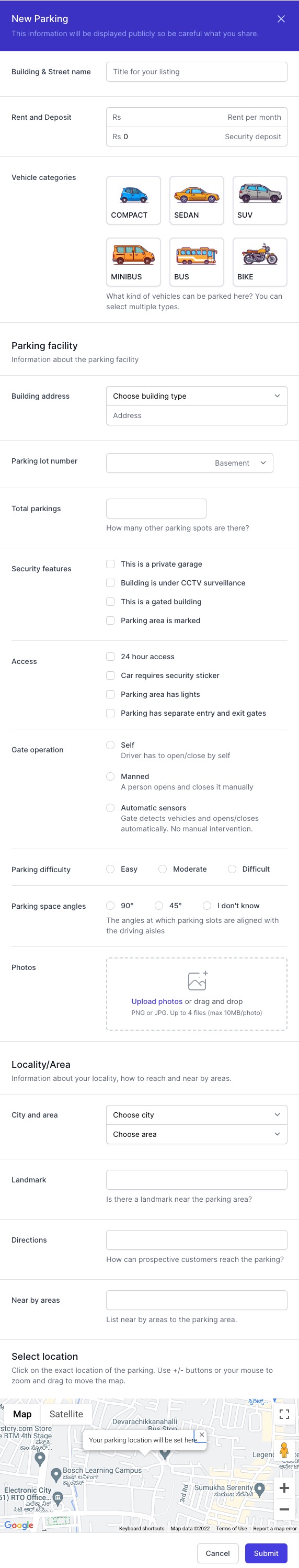 simplyguest-new-parking-form